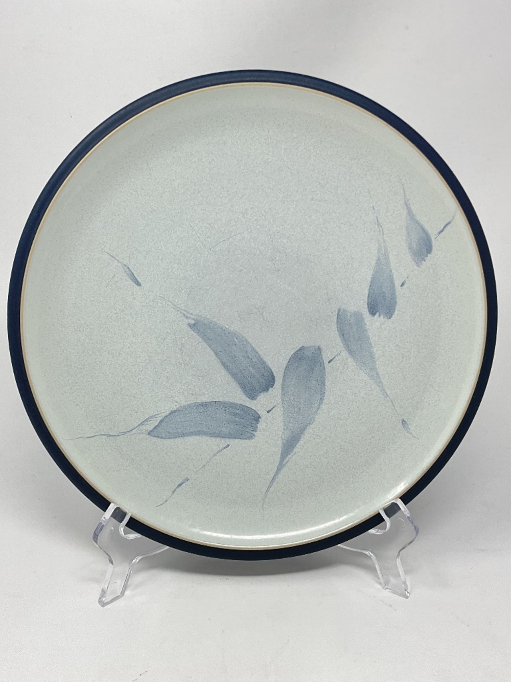 Denby Spirit Blue (retired) Stoneware Dinner Plate (7 available $30 EACH)